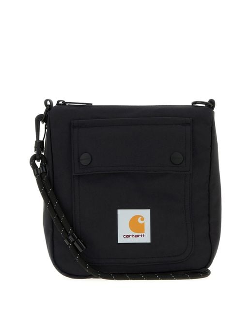 Bowden Shoulder Bag in tela nera di Carhartt in Black da Uomo