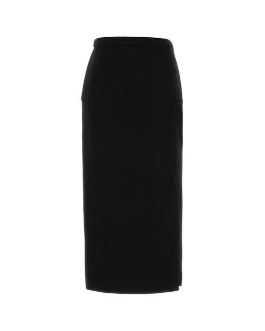 Vivo Tatari Panelled Skirt - Burgundy / Black main image 1