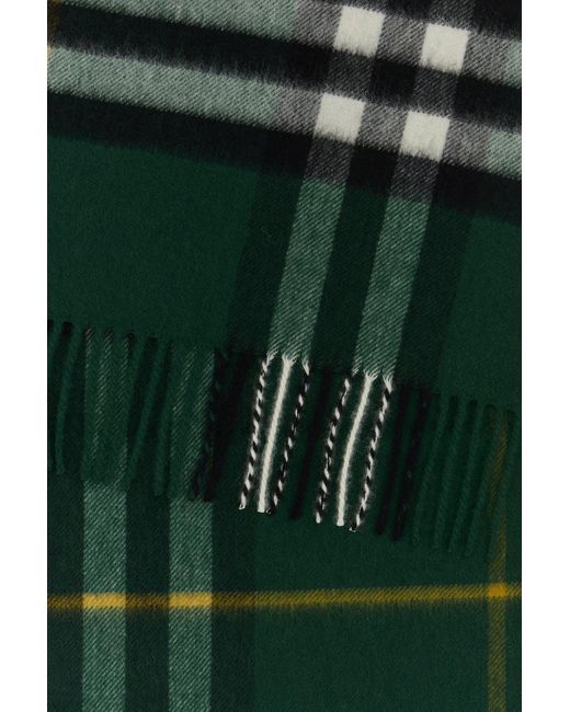 Burberry Green Scarves And Foulards