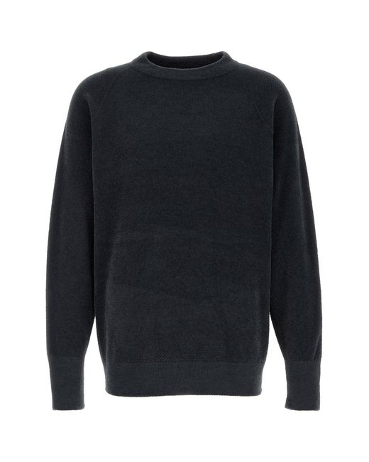 Goldwin Blue Charcoal Polyester Sweater for men