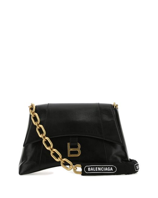 women's downtown small shoulder bag in black