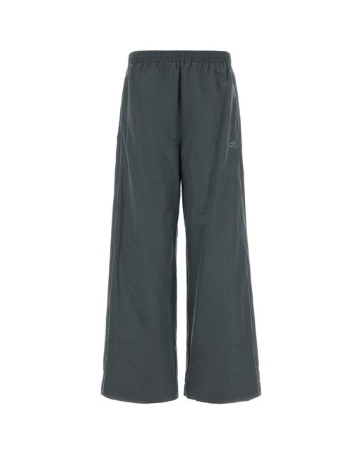 Balenciaga Gray Dark Grey Cotton And Nylon joggers for men