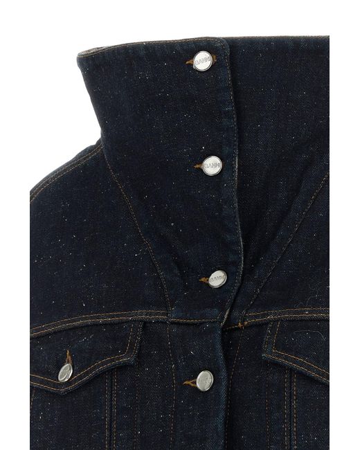 Ganni Black Denim Jacket