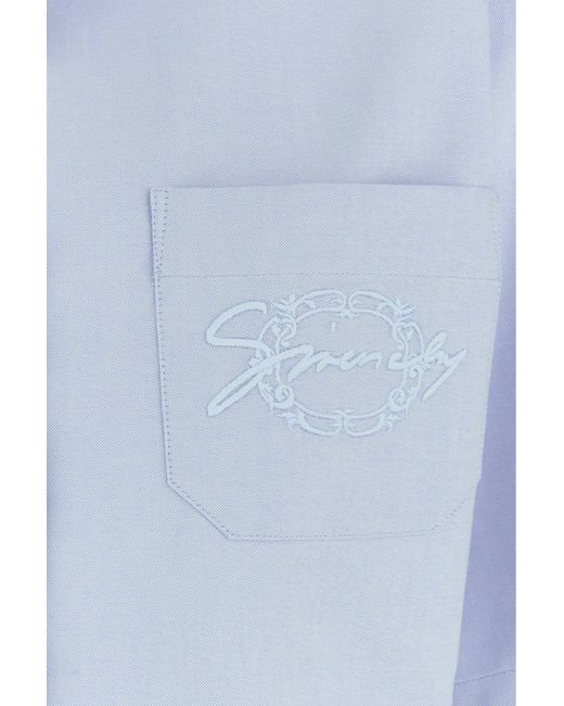 Camicia Corta di Givenchy in Blue