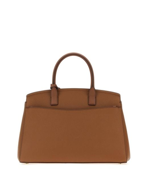 MICHAEL Michael Kors Brown Leather Hamilton Handbag