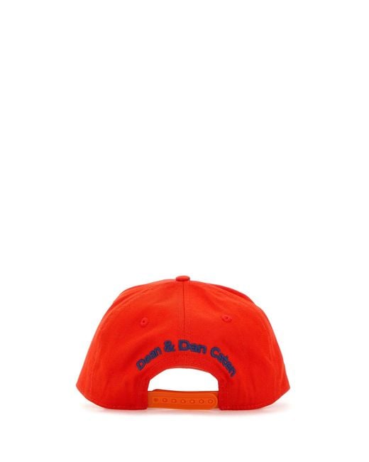 DSquared² Dsquared Gabardine Baseball Cap for men