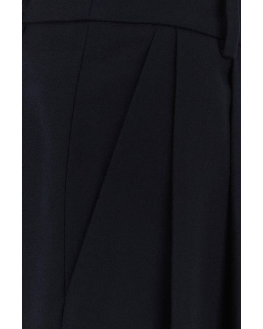 GIORGIO ARMANI X ALANUI Black Midnight Blue Wool Pant