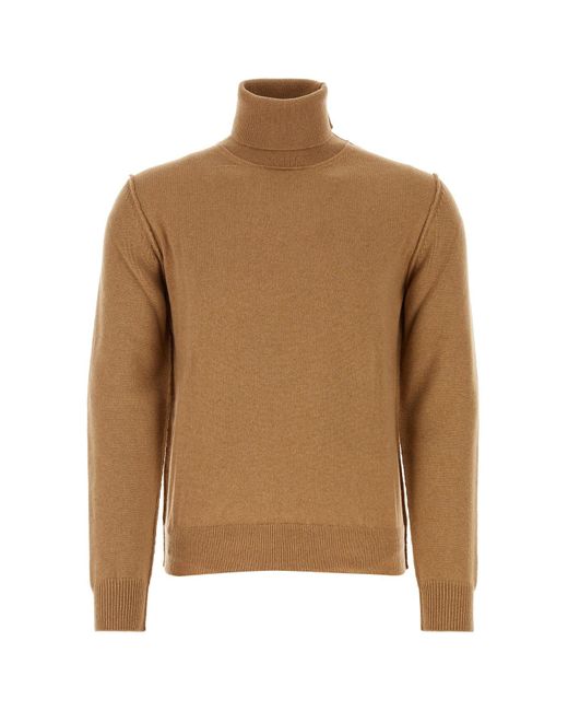 Maison Margiela Brown Knitwear for men