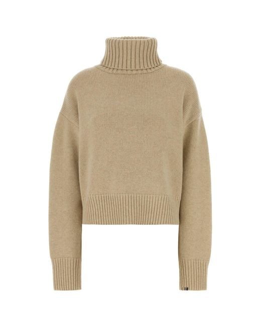 Extreme Cashmere Natural Beige Cashmere Sweater