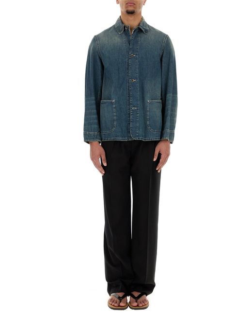Maison Margiela Black Wool Pant for men