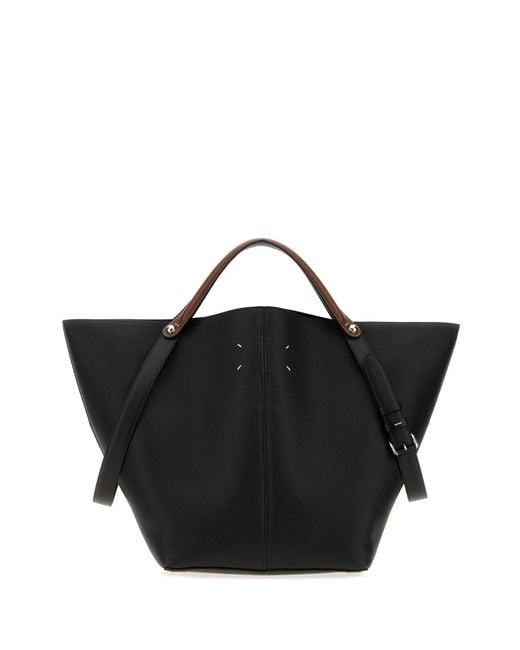 Maison Margiela Black Leather Dress-Age Shopping Bag