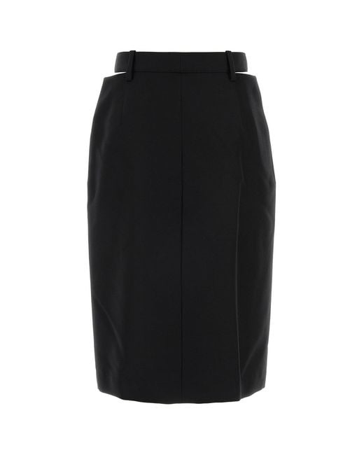 Jil Sander Black Skirt 129