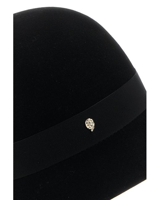 Cappello da pescatore Etta Conscious in feltro nero di Helen Kaminski in Black