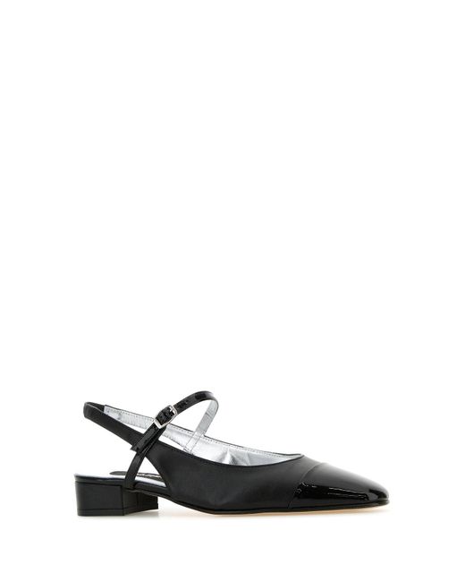 Ballerine Oceano in pelle nera di CAREL PARIS in Black