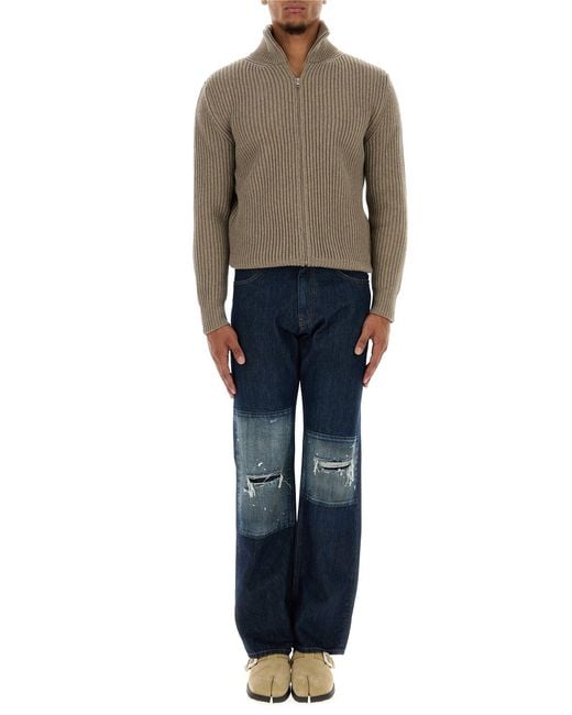 MM6 by Maison Margiela Blue Denim Jeans for men