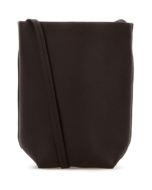 The Row Black Shoulder Bags