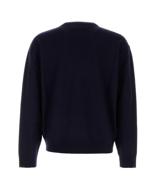 DSquared² Blue Wool Sweater for men