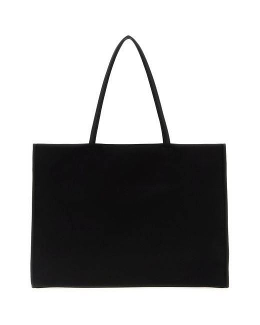 Borsa shopping Ella in nylon nero di Tory Burch in Black