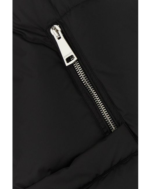 Khrisjoy Black Polyester Blend Down Jacket
