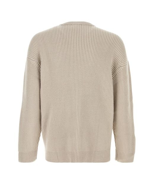Entire studios White Sand Wool Oversize Sweater
