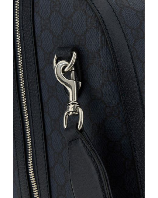 Borsa da viaggio Ophidia in tessuto GG di Gucci in Black da Uomo