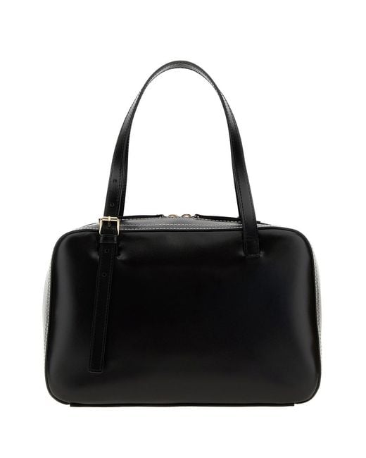A.P.C. Black Leather Virginie Handbag