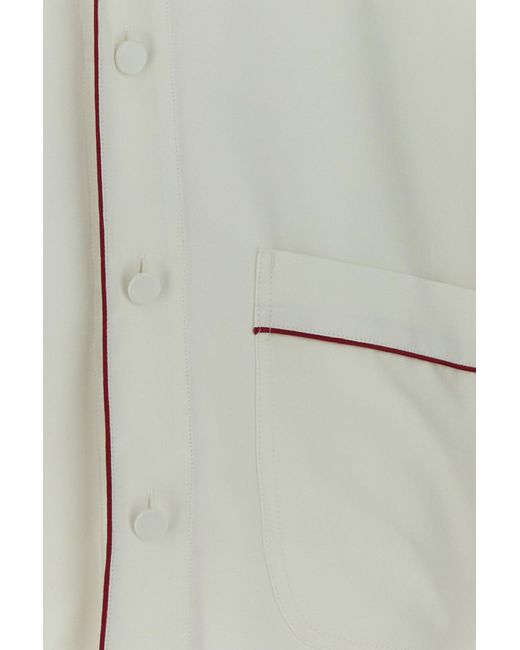 Tom Ford Gray Silk Shirt