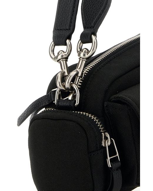 Marc Jacobs Black Canvas Shoulder Bag