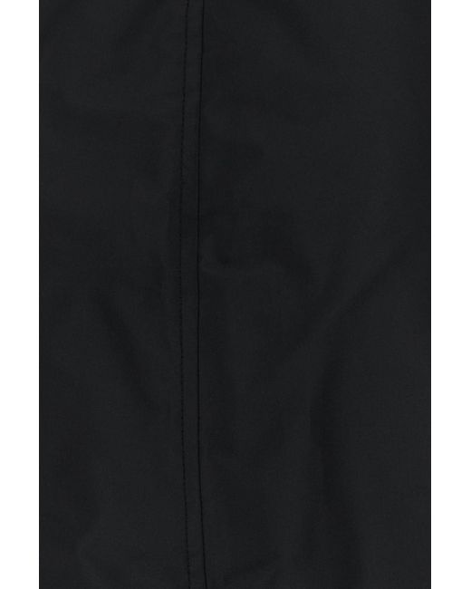 Jil Sander Black Faille Skirt