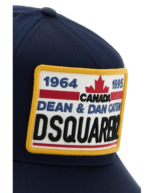 Caps Blu-Uomo di DSquared² in Blue da Uomo