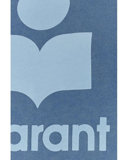 Isabel Marant Blue Air Force Cotton Blend Moby Sweatshirt