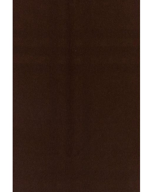 Burberry Brown Cashmere Reversible Scarf for men