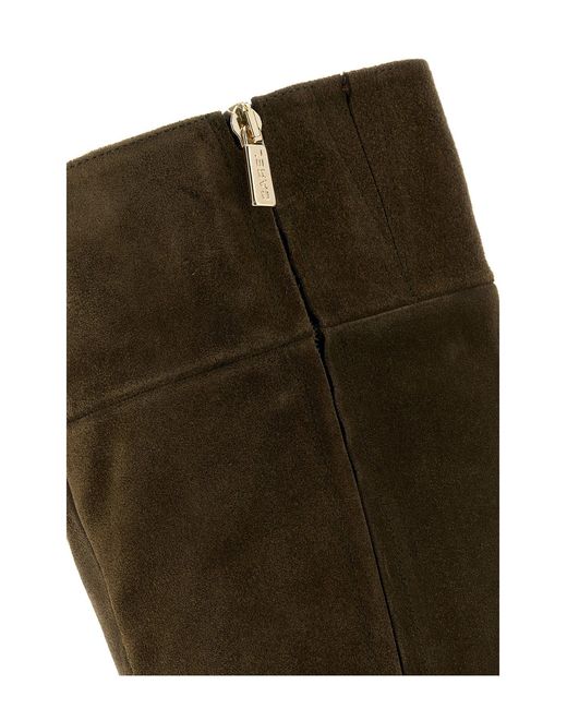 CAREL PARIS Brown Suede Malaga Boots