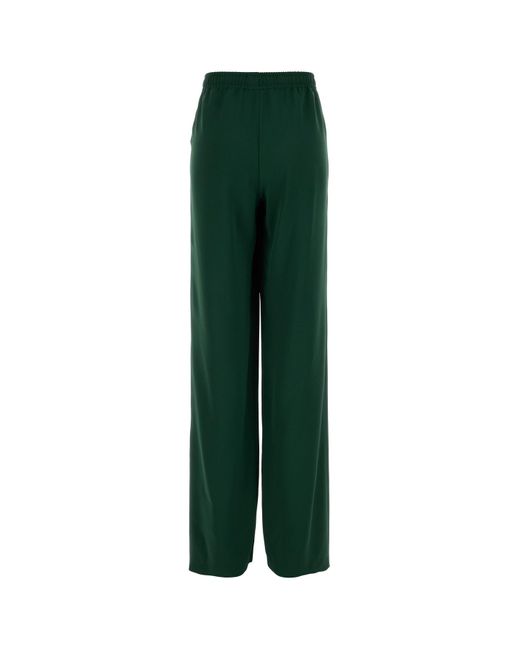 Ermanno Scervino Green Dark Polyester Pant