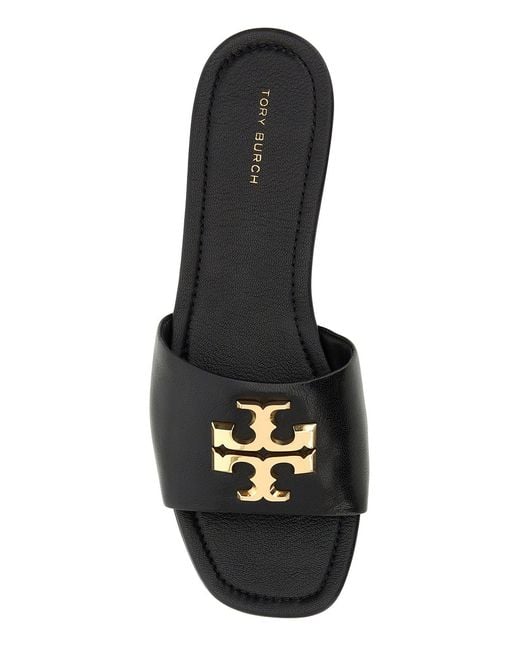 Tory Burch Black Eleanor Slide