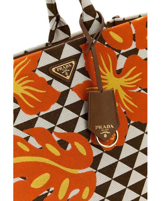 BORSA A MANO di Prada in Orange