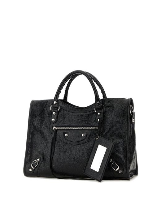 Balenciaga Black Le City Medium Bag