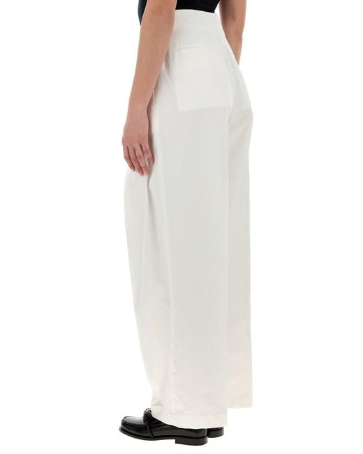 Jil Sander White Trouser 128 Aw 30