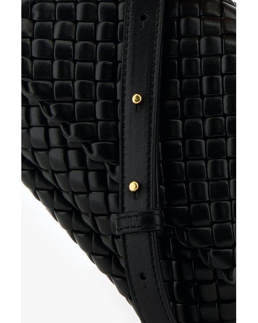 EAST WEST KOBLE NUOVA PICCOLA INTRECCIO di Bottega Veneta in Black