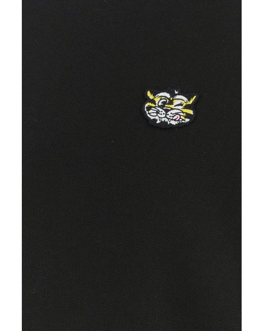 KENZO Black Cotton Sweatshirt for men