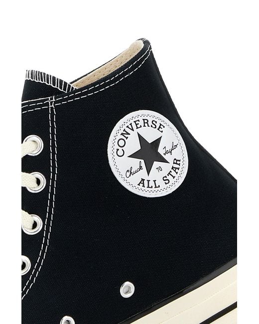 Converse Black Canvas Chuck 70 Sneakers for men