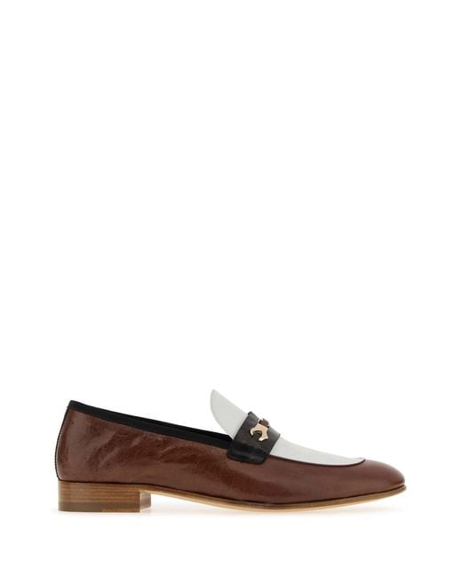 Fratelli Rossetti Brown Two Leather Loafers