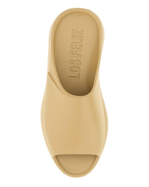 Fear Of God Multicolor Beige Rubber Los Feliz Slippers for men