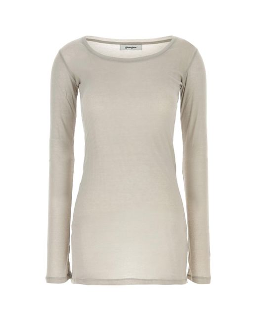 GIMAGUAS White Grey Cotton Bahmon Mini Dress