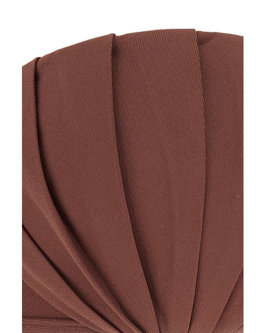 Amotea Brown Stretch Nylon Serena Bikini