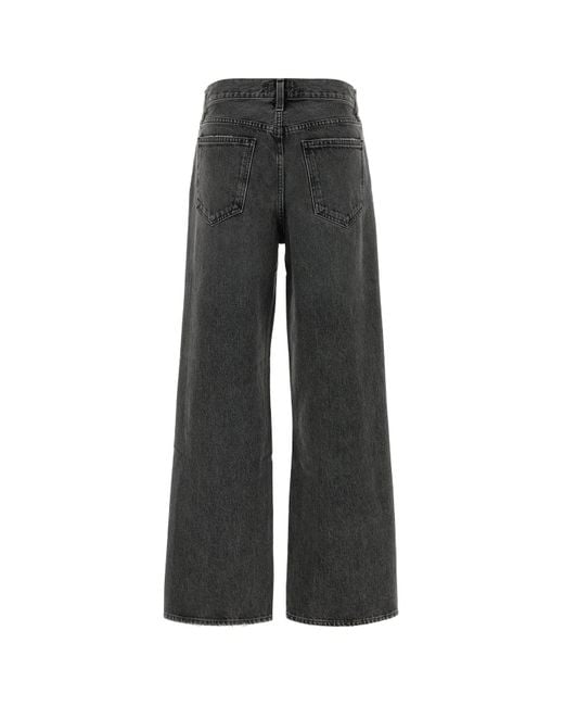 Agolde Black Dark Grey Denim Jeans