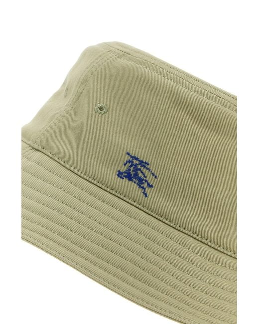 Burberry Green Cotton Bucket Hat