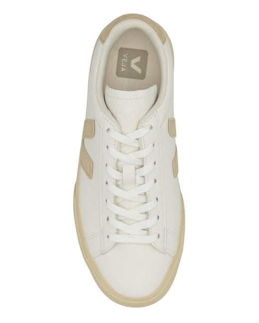 Veja White Leather Sneakers