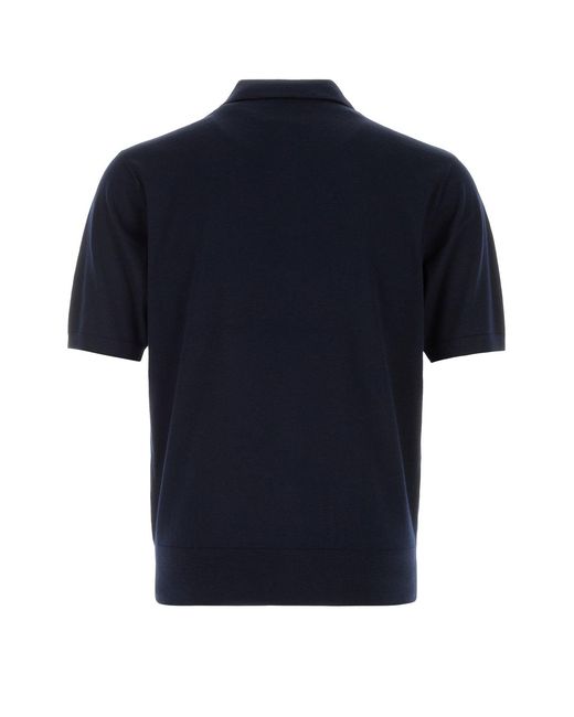 Dries Van Noten Blue Wool Murice Solo Shirt for men