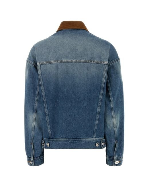 Versace Blue Denim Jacket